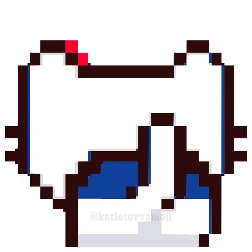 🍑 Эмодзи «🥳 pixel nyash - пиксельные милаши» для Telegram