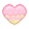 💗 Эмодзи «pixel pink&violet» для Telegram