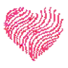 🐾 Эмодзи «pixel pink&violet» для Telegram