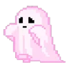👻 Эмодзи «pixel pink&violet» для Telegram