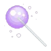 🍭 Эмодзи «pixel pink&violet» для Telegram
