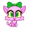🎀 Эмодзи «pixel pink&violet» для Telegram
