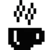 ☕ Эмодзи «чб pixel #forgirls #pixel #color» для Telegram