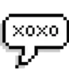💭 Эмодзи «чб pixel #forgirls #pixel #color» для Telegram