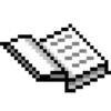 📖 Эмодзи «чб pixel #forgirls #pixel #color» для Telegram
