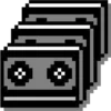 📼 Эмодзи «чб pixel #forgirls #pixel #color» для Telegram