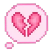 💔 Эмодзи «Pixel Art» для Telegram