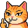 🫦 Эмодзи «Pixel Cat» для Telegram