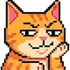 🤨 Эмодзи «Pixel Cat» для Telegram