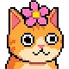 🌺 Эмодзи «Pixel Cat» для Telegram