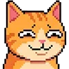 🤔 Эмодзи «Pixel Cat» для Telegram