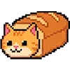 🥖 Эмодзи «Pixel Cat» для Telegram