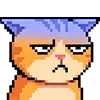 😨 Эмодзи «Pixel Cat» для Telegram