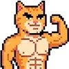 💪 Эмодзи «Pixel Cat» для Telegram