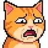 😳 Эмодзи «Pixel Cat» для Telegram