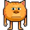 😕 Эмодзи «Pixel Cat» для Telegram