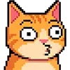😳 Эмодзи «Pixel Cat» для Telegram