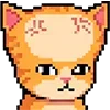 🧠 Эмодзи «Pixel Cat» для Telegram