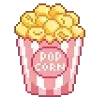 🍿 Эмодзи «🌸 Pixel emoji - пиксельные» для Telegram