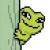 😏 Эмодзи «meme pixel frog» для Telegram