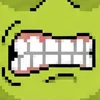 😬 Эмодзи «meme pixel frog» для Telegram