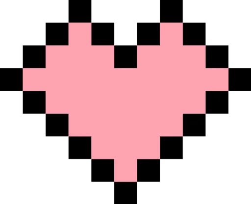 ❤️ Стикер «Pixel Love» для Telegram