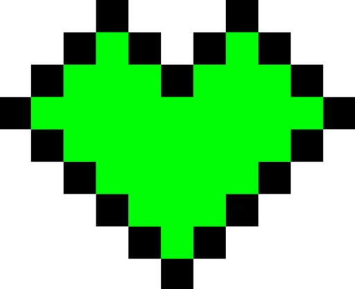 ❤️ Стикер «Pixel Love» для Telegram