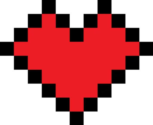 ❤️ Стикер «Pixel Love» для Telegram