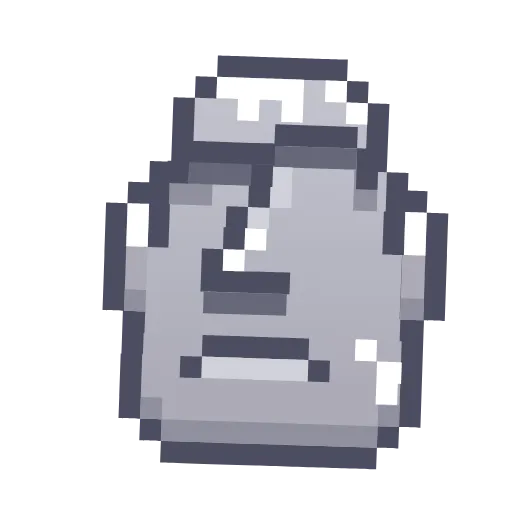 🗿 Стикер «Pixel Pigeon Emoji» для Telegram