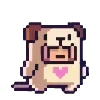 🐶 Эмодзи «pixel random 1» для Telegram
