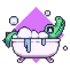 🐊 Эмодзи «pixel random 1» для Telegram