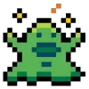🦖 Эмодзи «pixel random 1» для Telegram