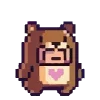 🐻 Эмодзи «pixel random 1» для Telegram