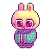 🐰 Эмодзи «pixel random 1» для Telegram