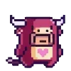 🐂 Эмодзи «pixel random 1» для Telegram