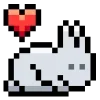 🐰 Эмодзи «pixel random 1» для Telegram