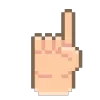 ☝️ Эмодзи «Pixel Random 2» для Telegram