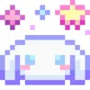 🤩 Эмодзи «Pixels» для Telegram
