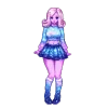 💎 Эмодзи «Pixel Space Game» для Telegram