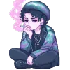 🚬 Эмодзи «Pixel Space Game» для Telegram