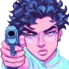 🔫 Эмодзи «Pixel Space Game» для Telegram