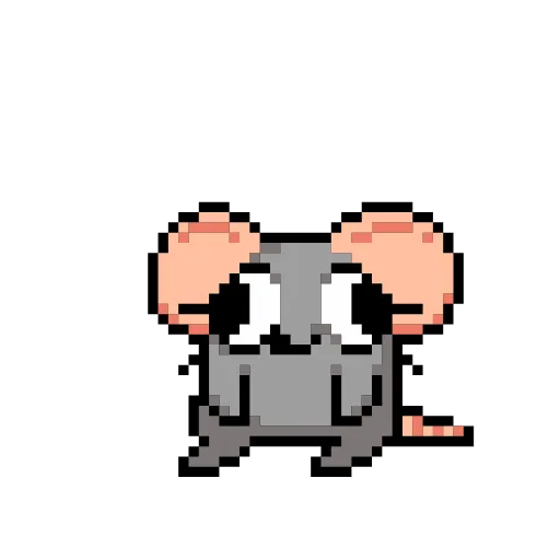 🐭 Стикер «Пиксельные стикеры ВК» для Telegram