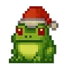 🐸 Эмодзи «Pixel Winter» для Telegram