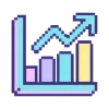 📈 Эмодзи «Пиксельные Эмодзи» для Telegram