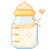 🍼 Эмодзи «Pixelart» для Telegram