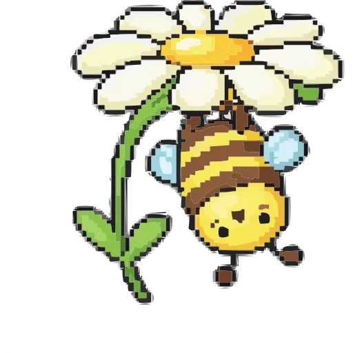 🌸 Эмодзи «Пиксельная Весна» для Telegram