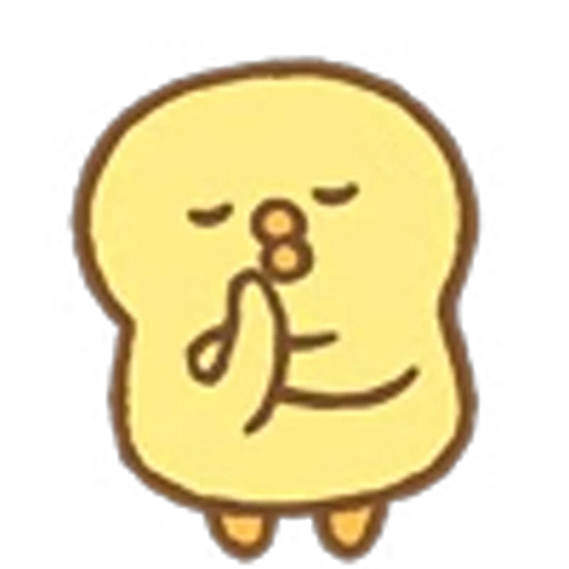 ⭐ Эмодзи «Piyokomame» для Telegram