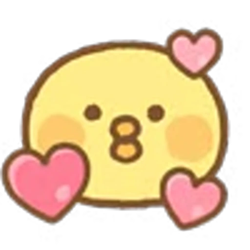 ⭐ Эмодзи «Piyokomame» для Telegram