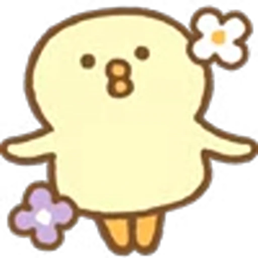 ⭐ Эмодзи «Piyokomame» для Telegram
