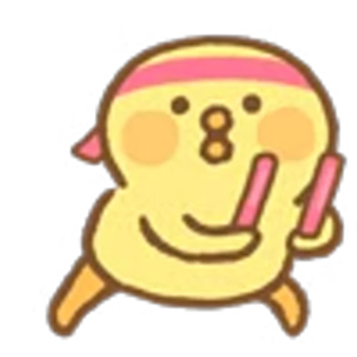 ⭐ Эмодзи «Piyokomame» для Telegram